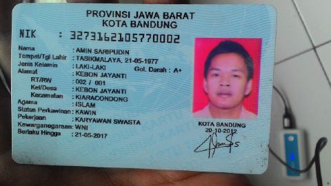 Penipuan Jual Motor OLX Amin Saripudin / Rismayanti