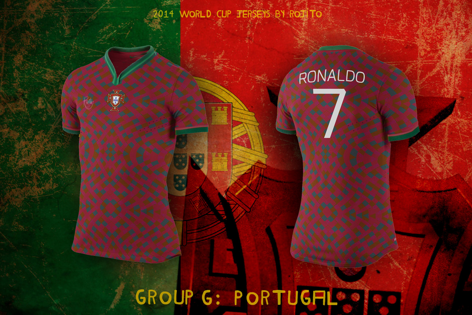 Jersey Alternatif Tim-Tim Peserta Piala Dunia 2014