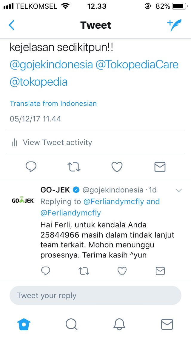 SURAT TERBUKA UNTUK TOKOPEDIA DAN GOJEK, PAKET ORDER SAYA DIBAWA KABUR