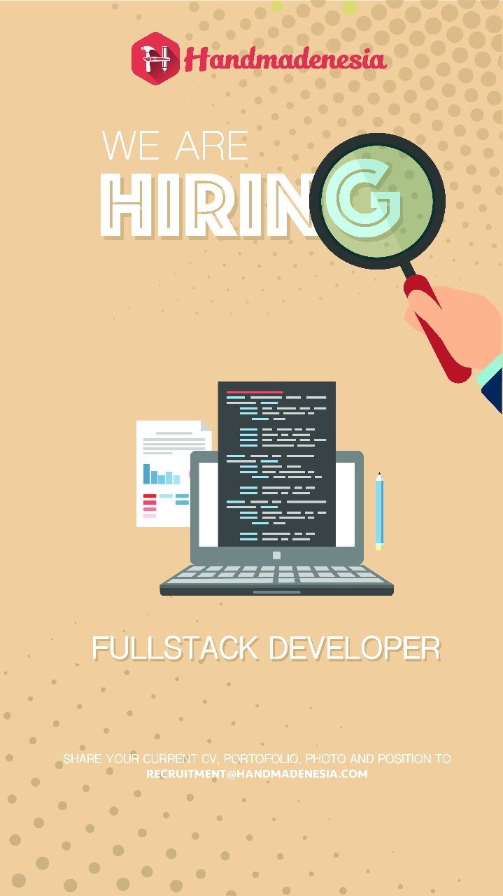 Handmadenesia Is Hiring Januari 2018