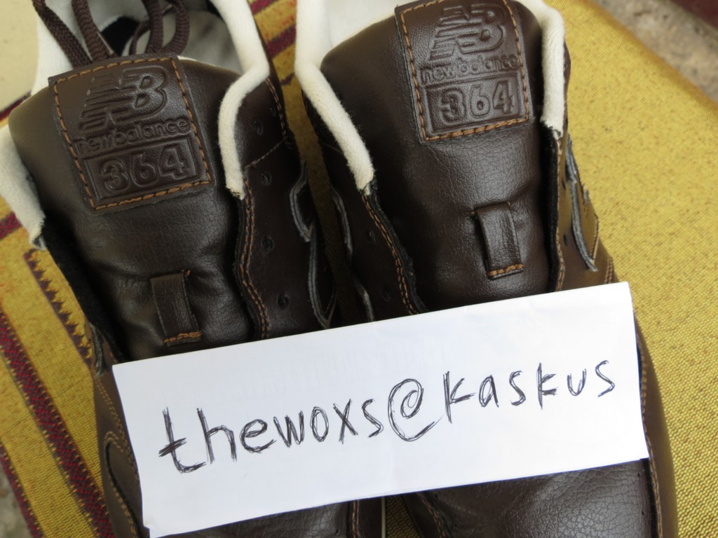 Terjual Jual Sepatu New Balance (NB) M364LBR (Brown 