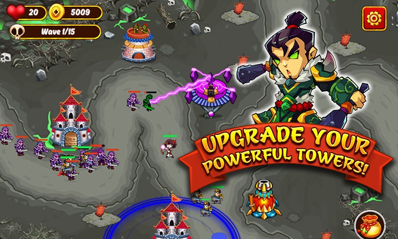 Android Kingdom Of Warriors Evil Rush Tower Defense Kaskus