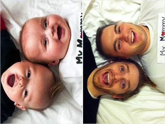 UNIK FOTO MASIH KECIL DI RECREATE SAAT DEWASA 