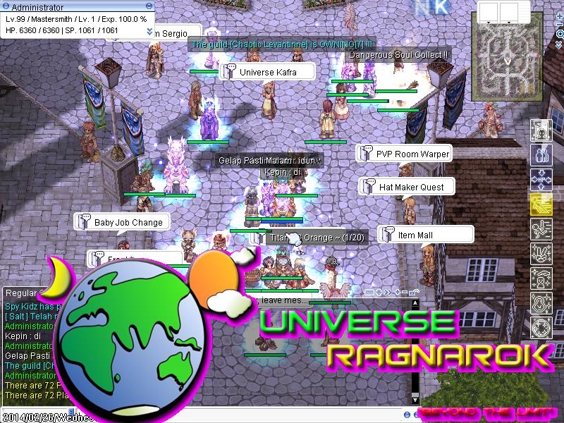 &#91;Private Server&#93; Universe Ragnarok - Beyond The Limit , Beat The Universe (LOW RATE)