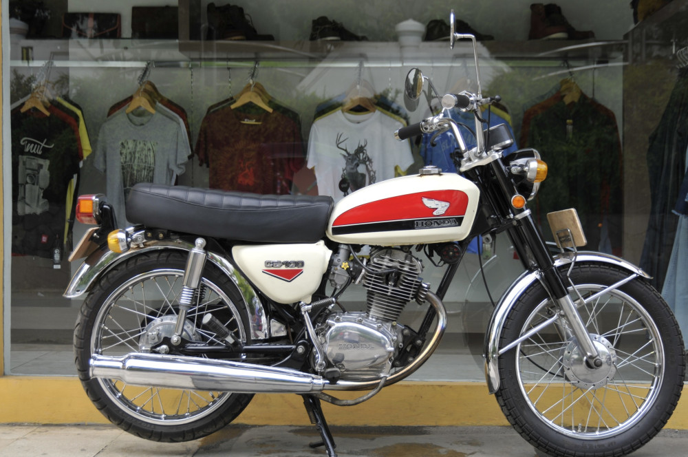 Terjual Jual Motor Honda CB 100 Gelatik Mulus 1973 Harga 