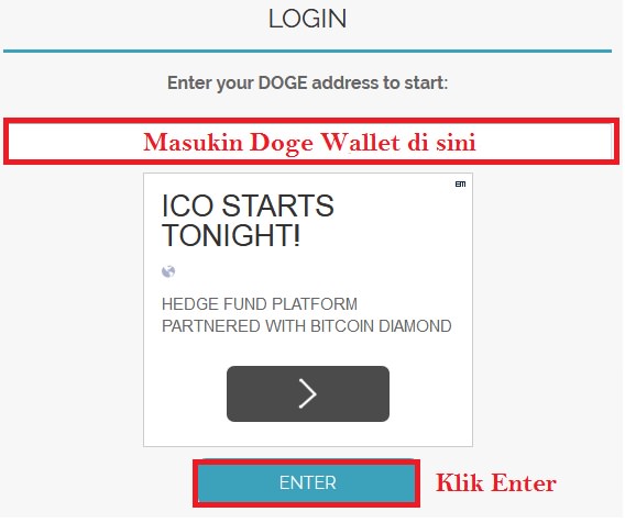 Mining Dogecoin Tanpa Deposit (Legit + Payment Proof), Masuk Dulu Gan!