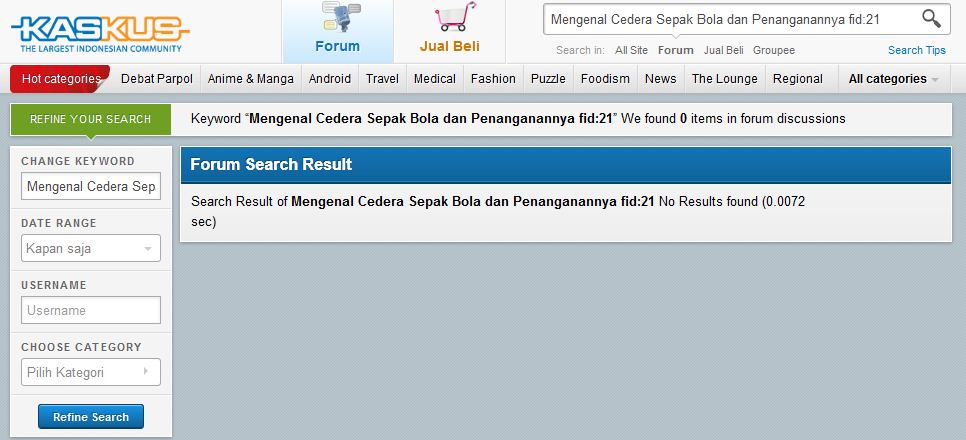 Yang Suka Sepak Bola, Harus Tau !