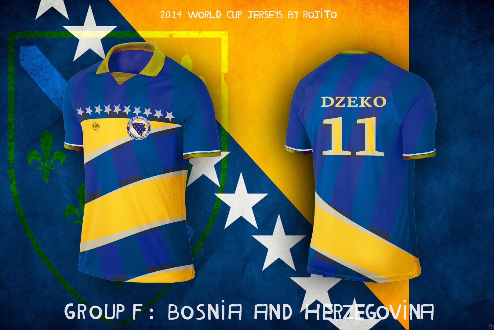 Jersey Alternatif Tim-Tim Peserta Piala Dunia 2014
