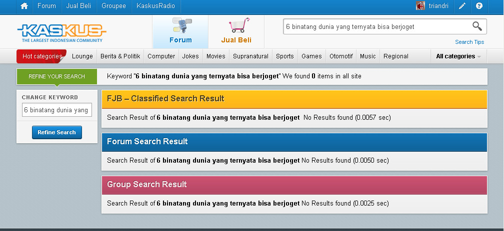 6 BINATANG DI DUNIA YANG TERNYATA BISA BERJOGET