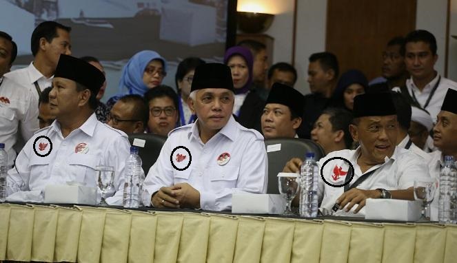 Kenapa burung garuda di kemeja PRAHARA tidak ada Pancasilanya?