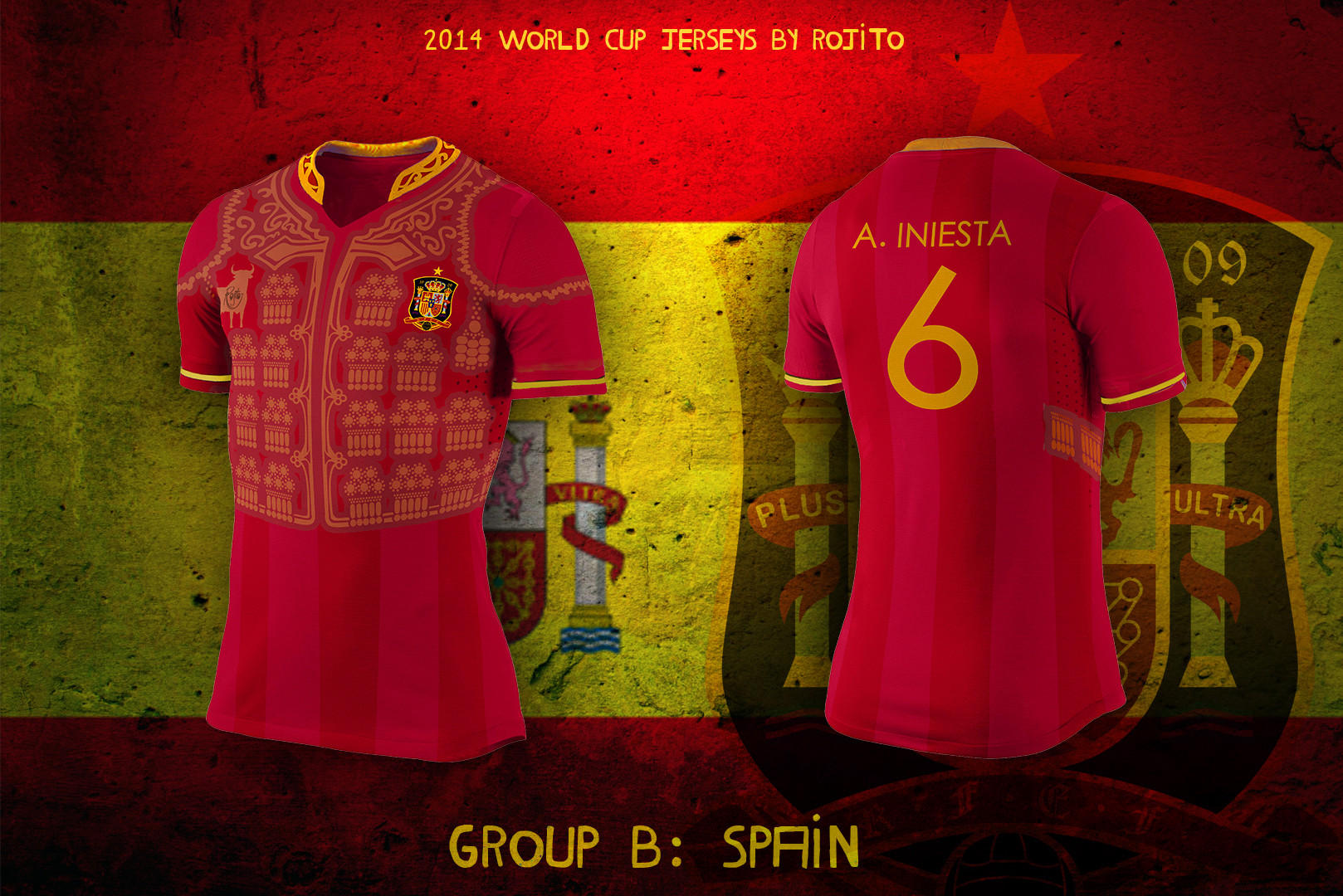 Jersey Alternatif Tim-Tim Peserta Piala Dunia 2014