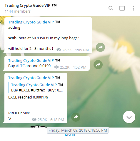 Signal Trading PREMIUM Seharga 0.15BTC Dijual 0.015Btc,Profit 500%-1000%/Bulan