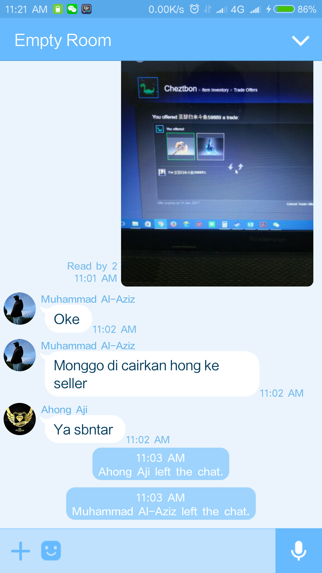 PENIPUAN REKBER dan PEMBELI ITEM DOTA 2