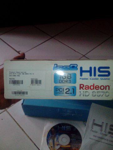 ►►►JUAL VGA HIS 6570 ICEQ 1GB, KONDISI BINTANG LIMA, HARGA KAKI ORANG, COD BISA◄◄◄