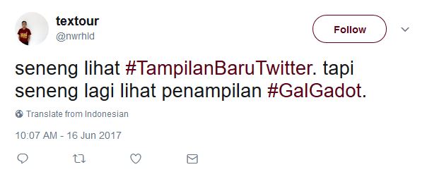 Kicauan User Soal #TampilanBaruTwitter, yang Terakhir On Point Banget