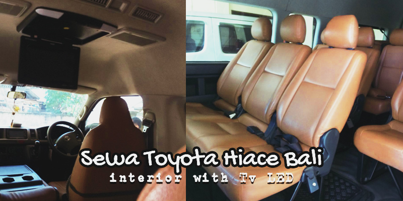 Sewa Toyota Hiace Bali | Harga Promo Hiace & Friendly Driver