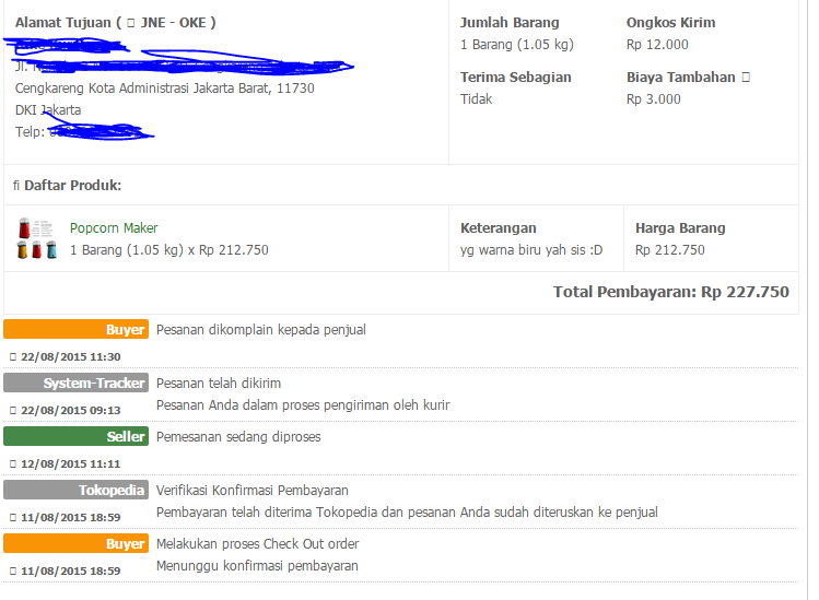&#93;Surat terbuka&#93; Kekecewaan terhadap pelayanan JNE