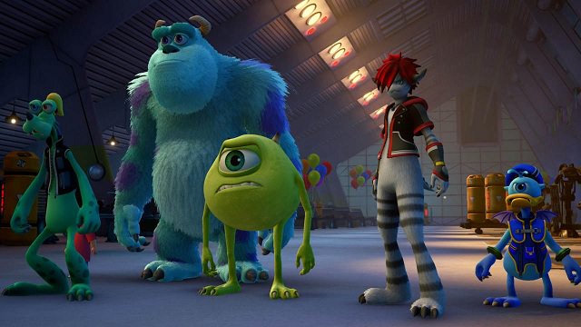 Game Kingdom Hearts III, Sora dkk bertemu karakter dari Monster Inc.