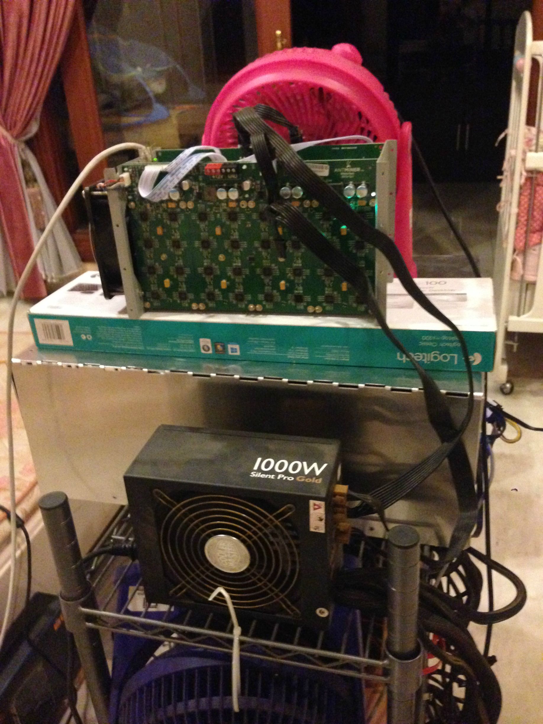 Bitcoin (BTC) Mining AntMiner 180GHS READY STOCK. FREE ENERMAX 500W PSU