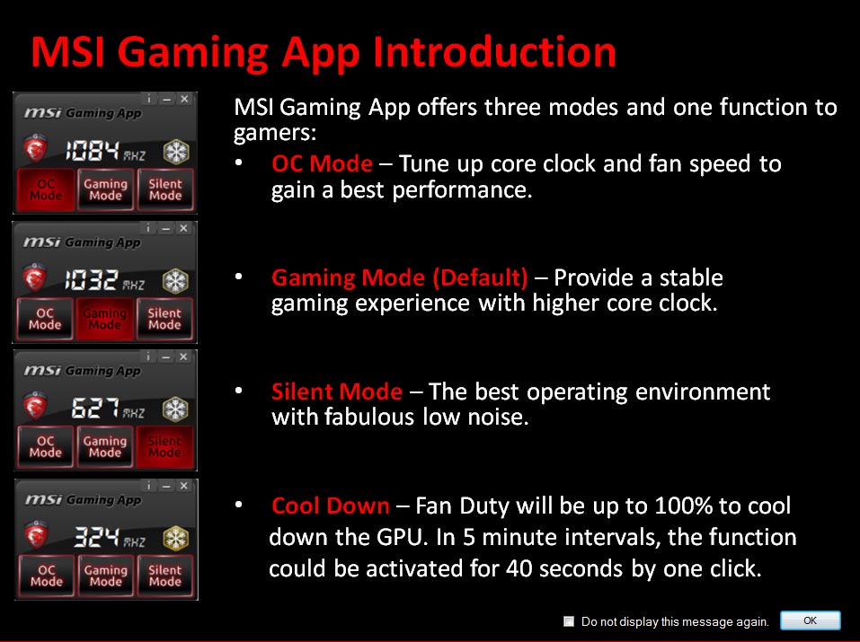 msi kombuster opengl 4.3 support is required