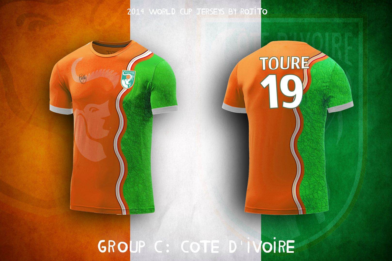 Jersey Alternatif Tim-Tim Peserta Piala Dunia 2014