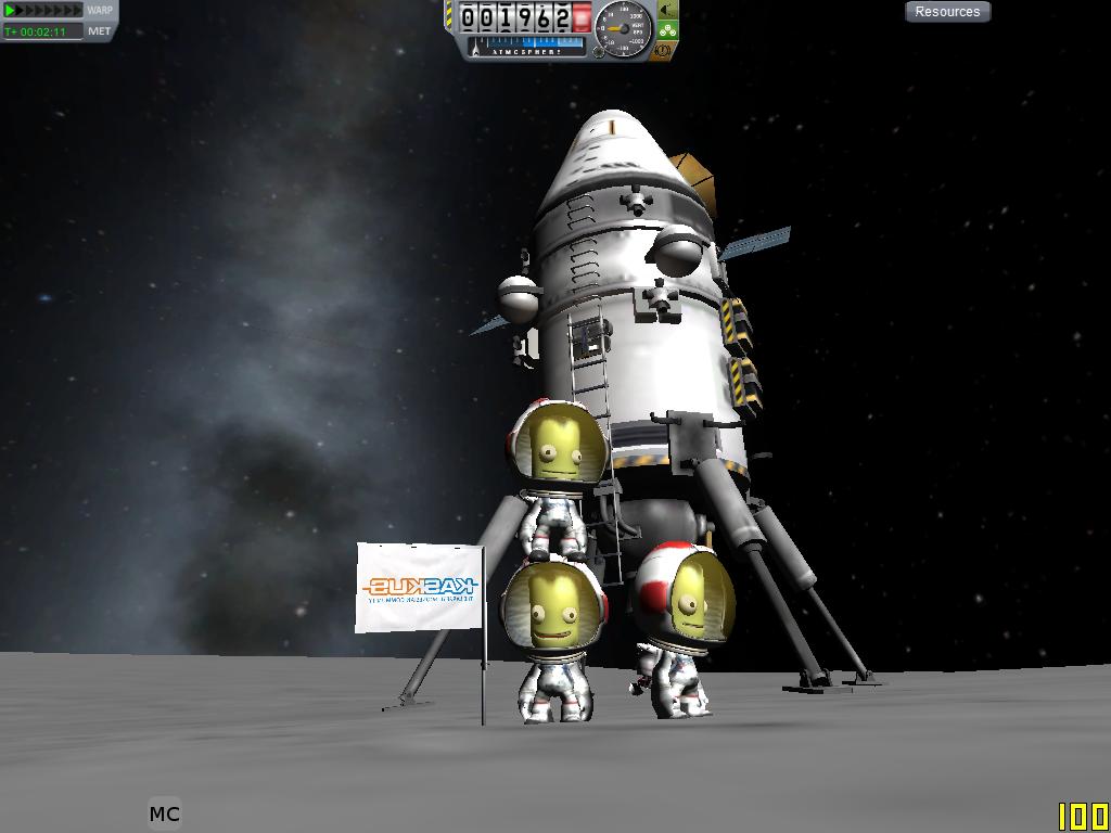 Kerbal Space Program, Ane berhasil mendarat di MUN