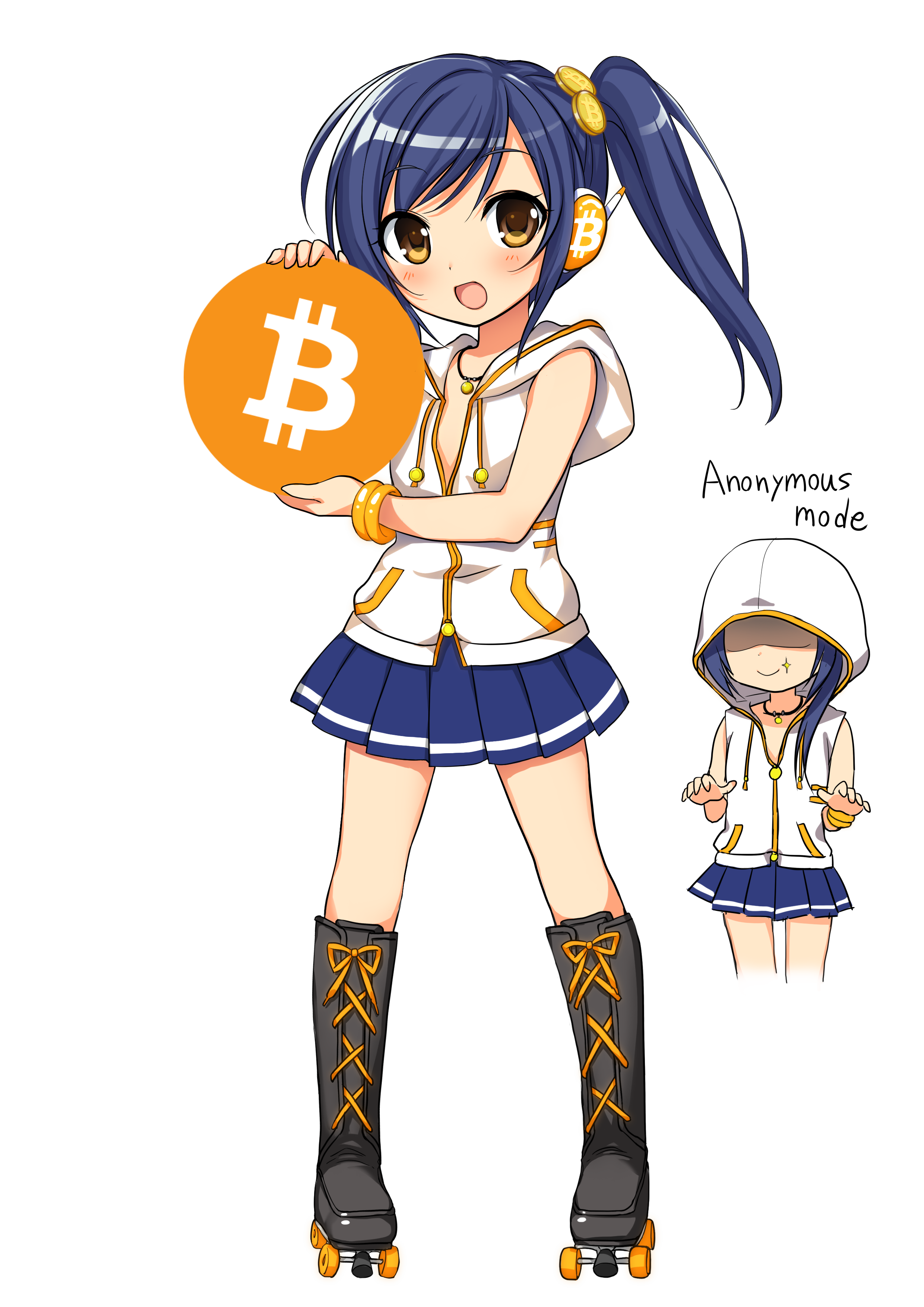 Perkenalkan, Maskot Imut Ebola-Chan dan Bitcoin-Chan!