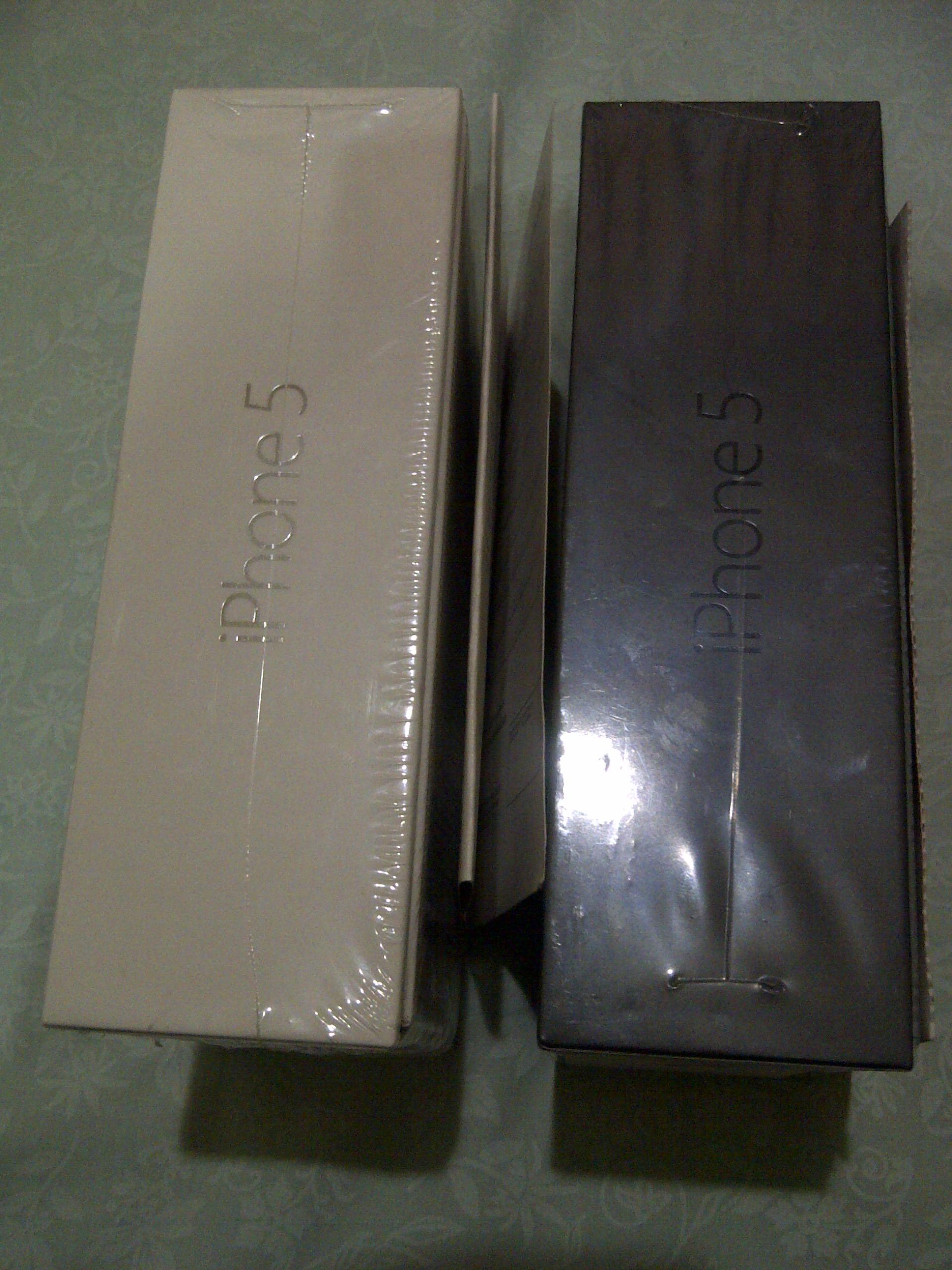 IPHONE 5 16GB FU BLACK / WHITE BNIB GARANSI RESMI MTS 1 TAHUN