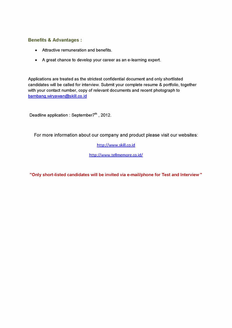 &#91;ENGLISH&#93; Product Specialist