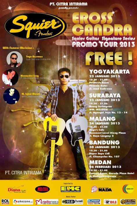 Para Pendekar Gitar Indonesia yang memiliki Signature Series-nya sendiri