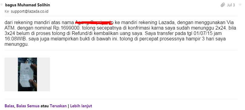 Kekecewaan Pada LAZADA.CO.ID Shop Online terbaik indonesia &#91;Katanya Sih&#93;