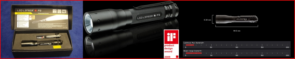 LED Lenser P3 P5 P7 T5 T7 H7 rechargeable headlamp cree torch lumen ultra fire senter