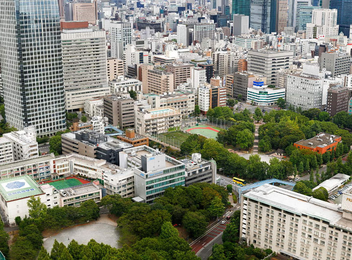 Gan ini keren BANGET lo harus liat. Pemandangan Tokyo dari Tokyo Tower.
