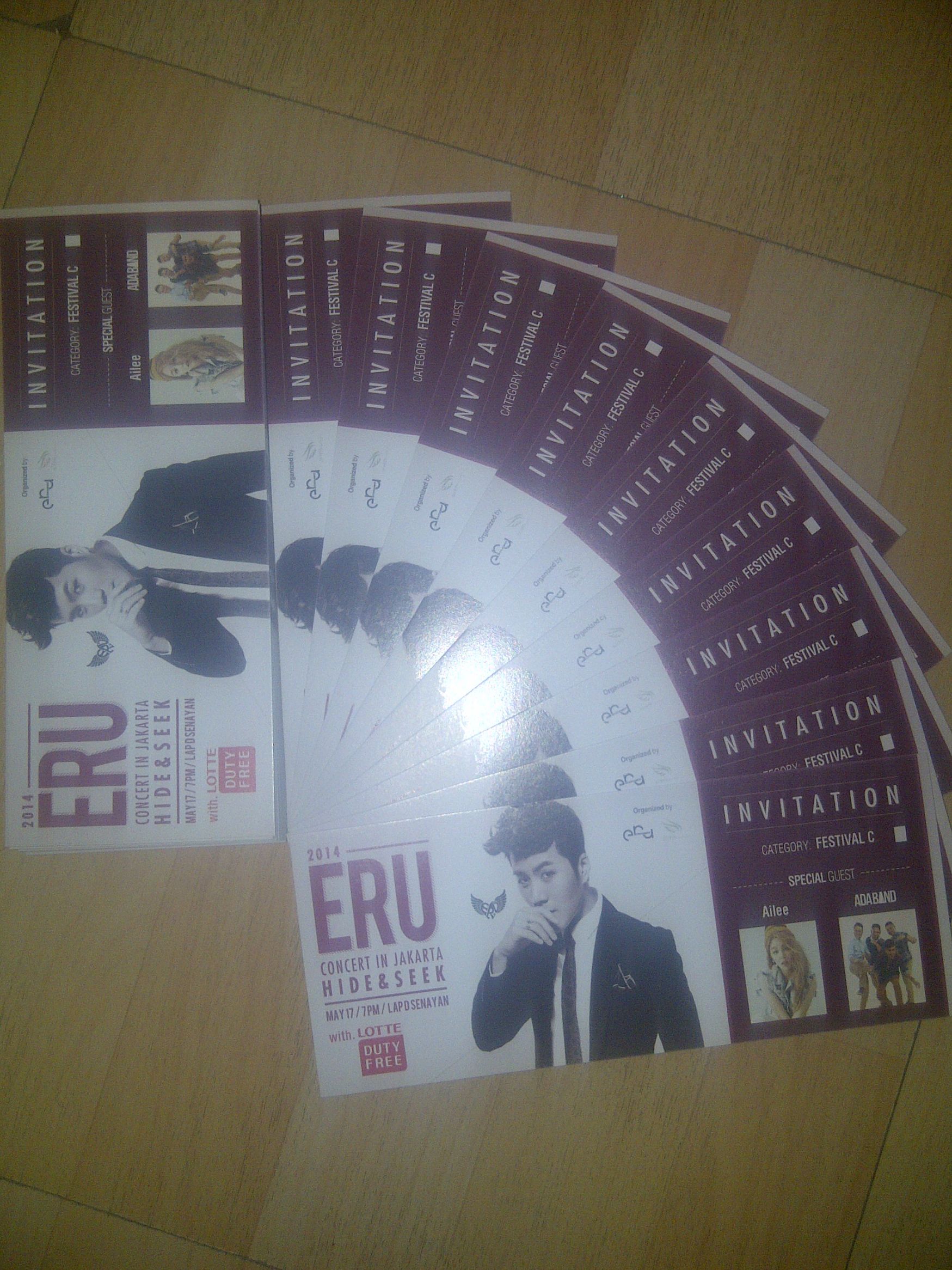 &#91;Jual CEPAT&#93; Special Guest Ailee &amp; AdaBand TICKET ERU CONCERT in JAKARTA 