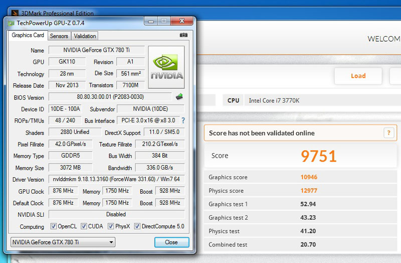 &#91;VGA&#93; MANLI GTX 780 Ti, 3072 MB, GDDR5, 384 BIT