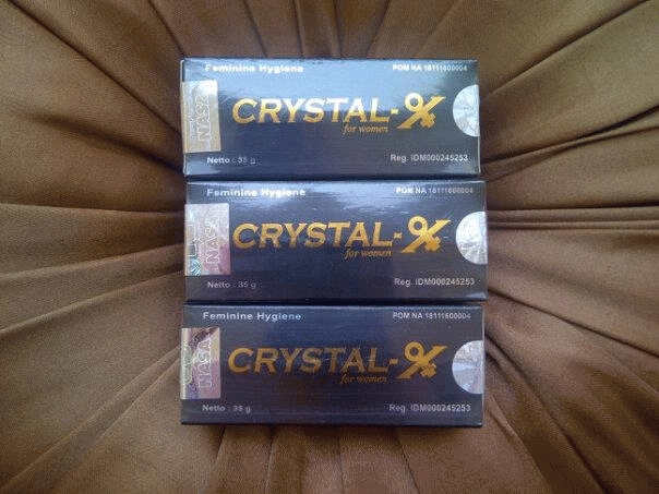 Crystal X BPOM ORIGINAL Mengatasi Masalah Kewanitaan!!