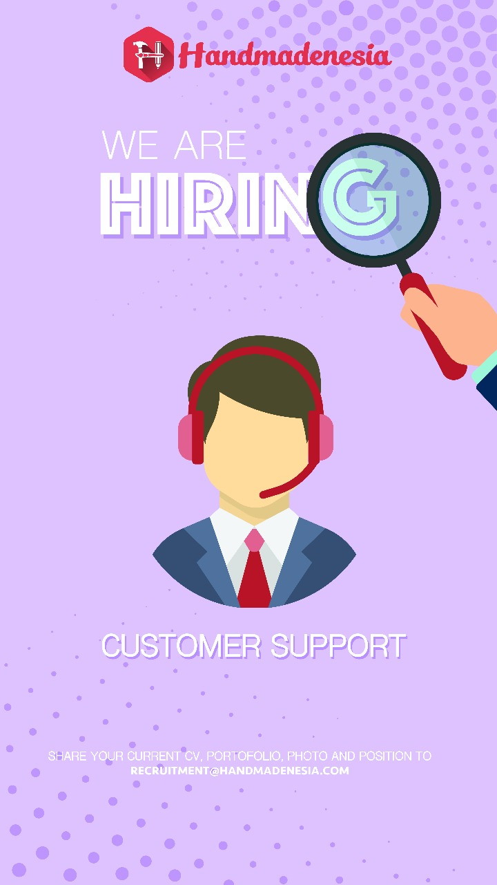 Handmadenesia Is Hiring Januari 2018