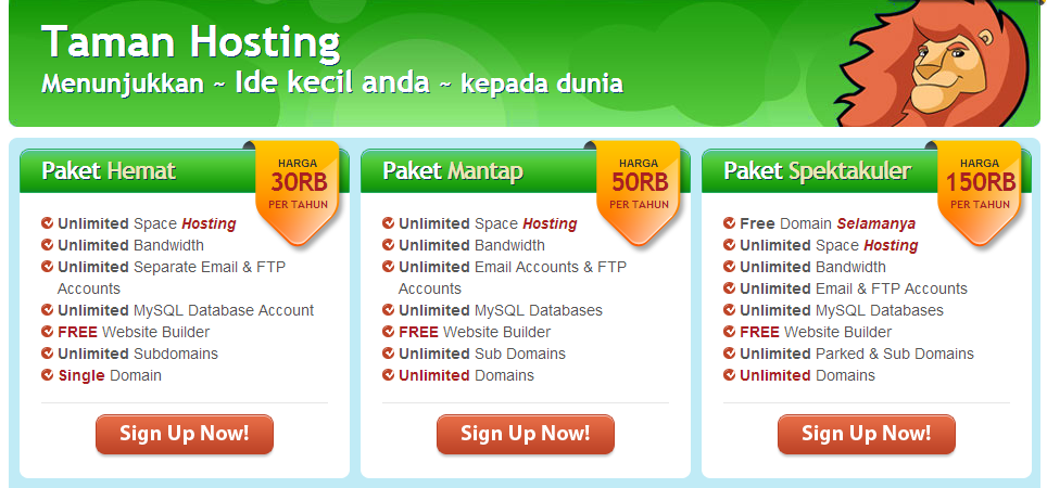 Hosting Indonesia Unlimited Space dan Bandwidth, Harga Mulai 30rb Pertahun