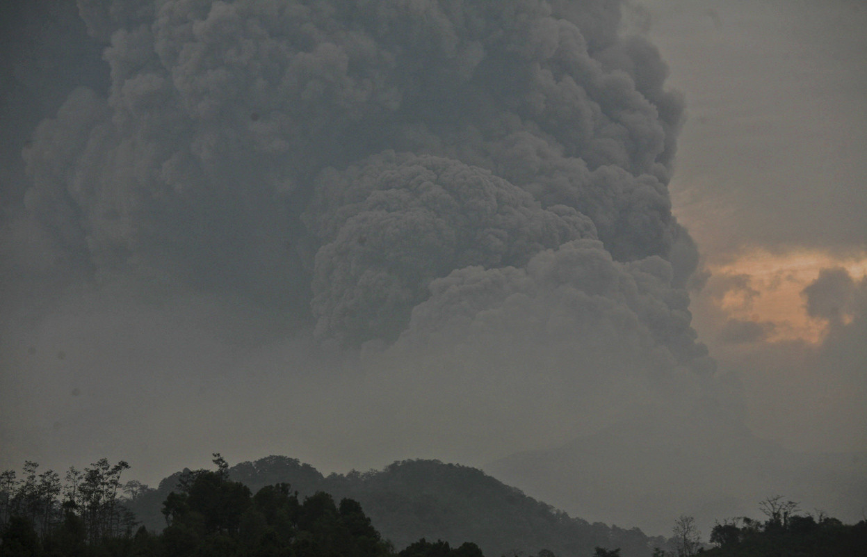 Ini Dia Penampakan Letusan Dahsyat Gunung Kelud