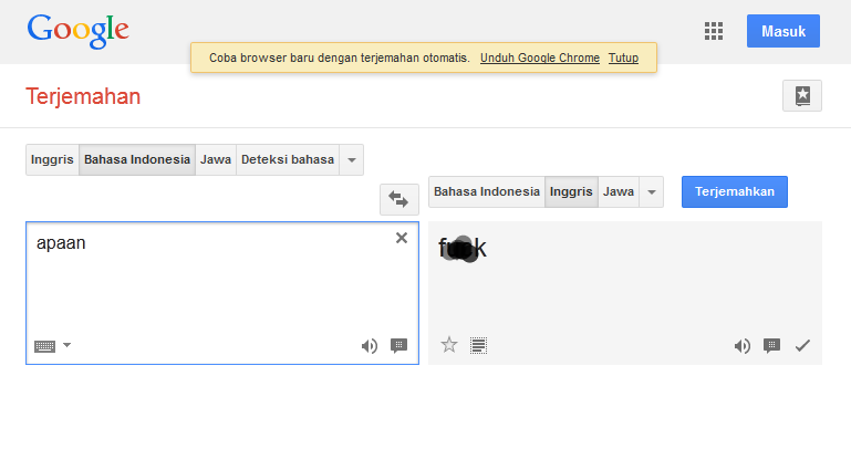 Kumpulan Kesalahan Google Translate yang Gokil dan Lucu &#91;Plus Screenshotnya&#93;