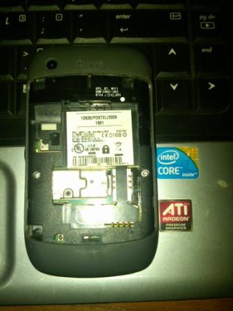 Blackberry 8520 gemini white ex tam cibubur