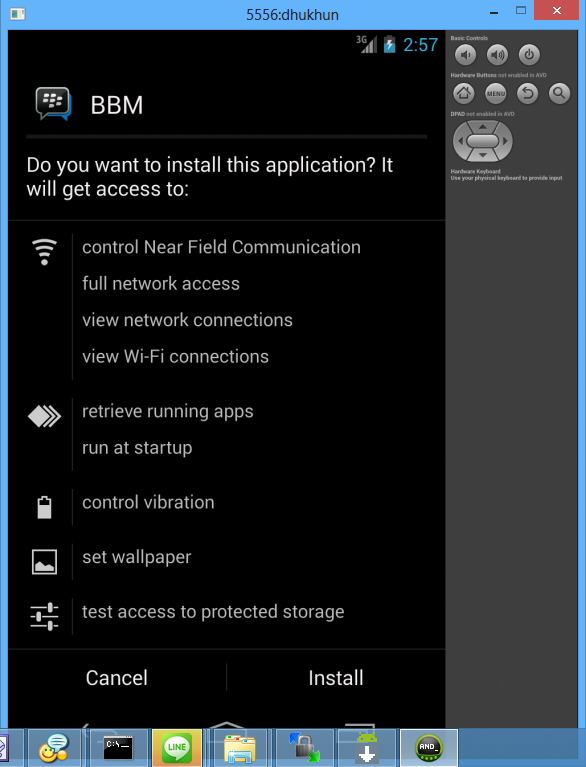 &#91;TUTORIAL&#93; BBM for PC | Memakai Emulator Android SDK