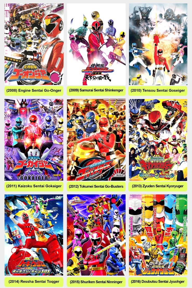 Jasa Isi HD Super Robot & Toku Jadul Murah (Goggle v,Zabogar,Gavan,Megaloman,Dll)