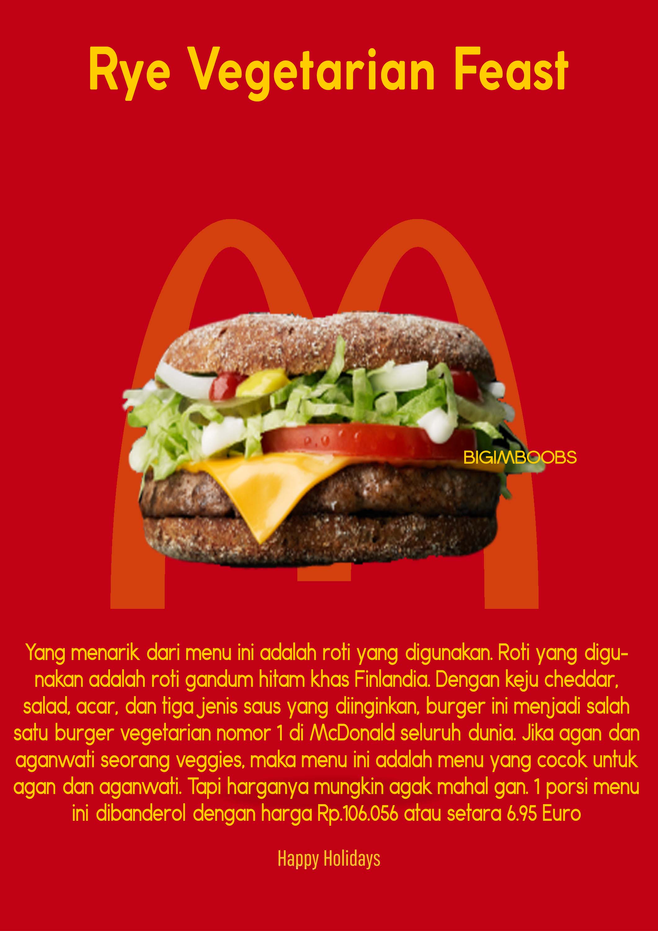 10 Menu Special dan Unik McD*nald Sedunia