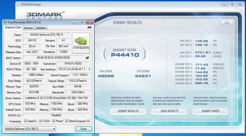 &#91;VGA&#93; MANLI GTX 780 Ti, 3072 MB, GDDR5, 384 BIT