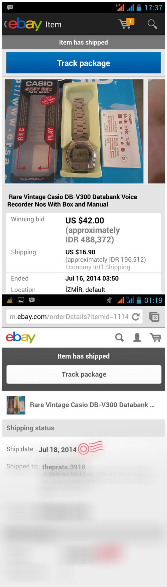 JASA ORDER EBAY (DISKON 25%) - GARANSI SHIPPED (BARANG DIKIRIM)