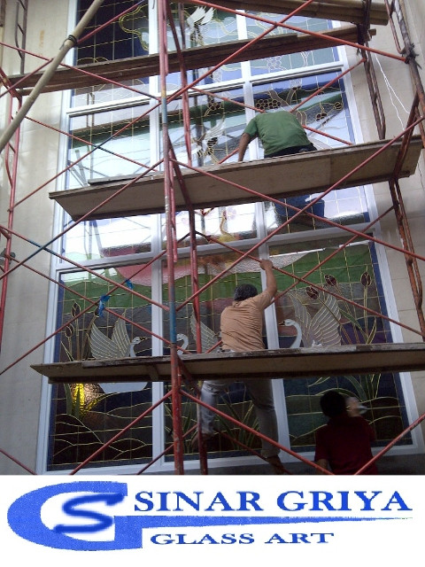 BISNIS Interior Eksterior KACA PATRI , KACA INLAY , KACA GRAVIR , Sinar Griya