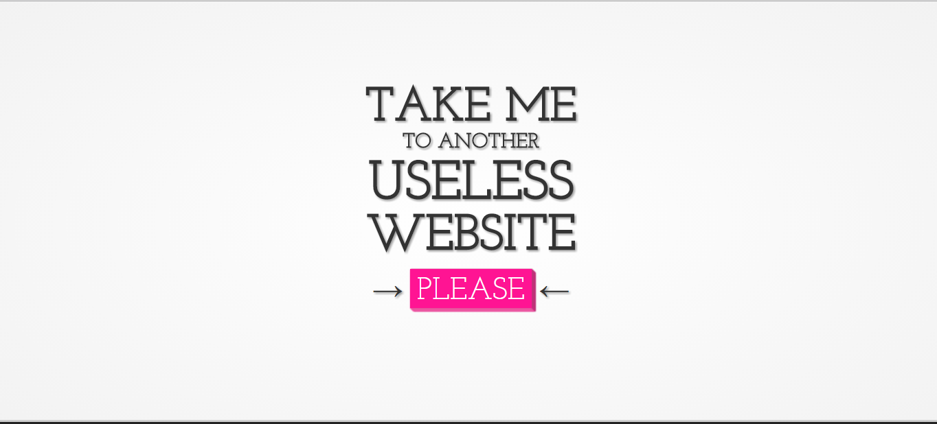 Website-Website Paling Useless dan Absurd Yang Pernah Ane Kunjungin