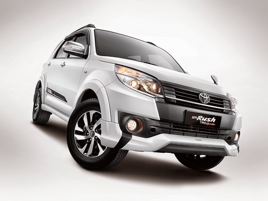 Tampilan Eksterior yang Gagah dan Sporty dari Toyota New Rush