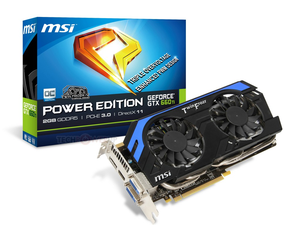 JUAL MSI GTX 660 ti PE